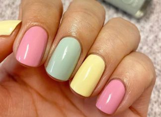 Try These Pretty Pastel Nail Colors in Spring